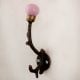 Pink Crackle Tree Hooks-EHG-83